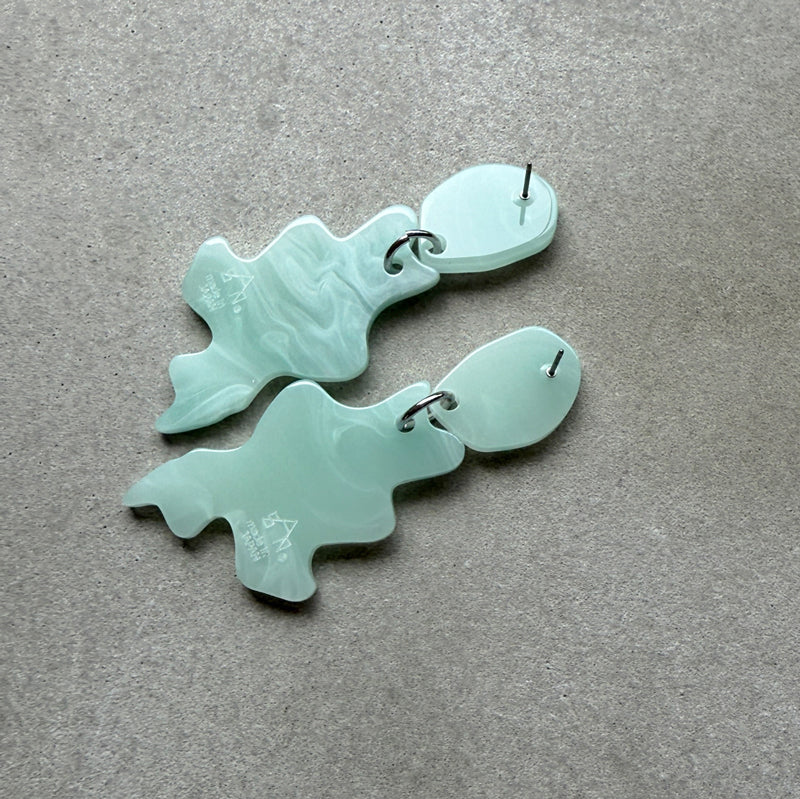 【sAn】Drip earring(ear clip)