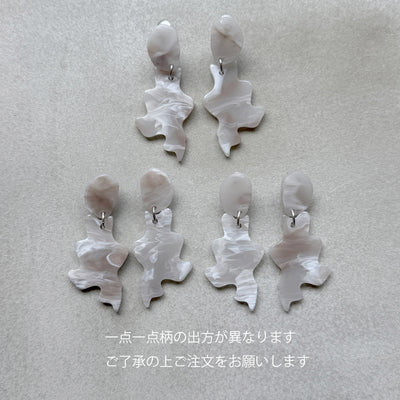 【sAn】Drip earring(ear clip)