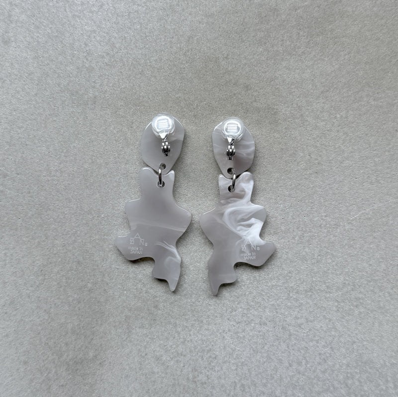 【sAn】Drip earring(ear clip)