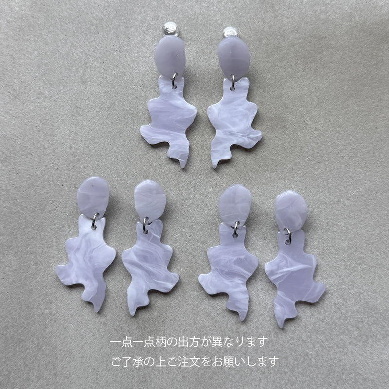 【sAn】Drip earring(ear clip)