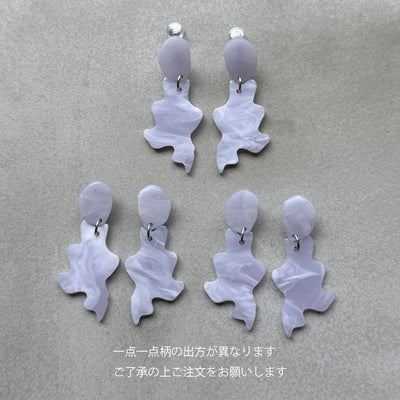 【sAn】Drip earring(ear clip)