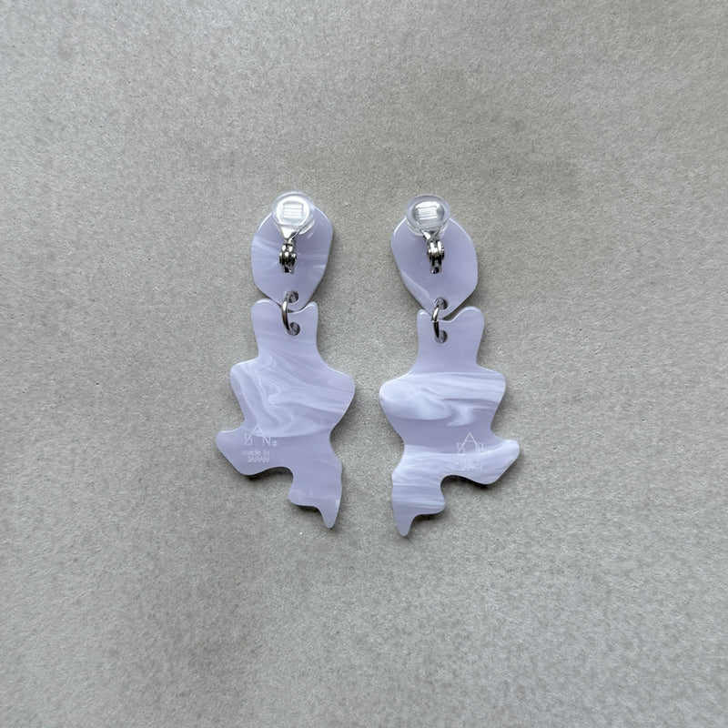 【sAn】Drip earring(ear clip)