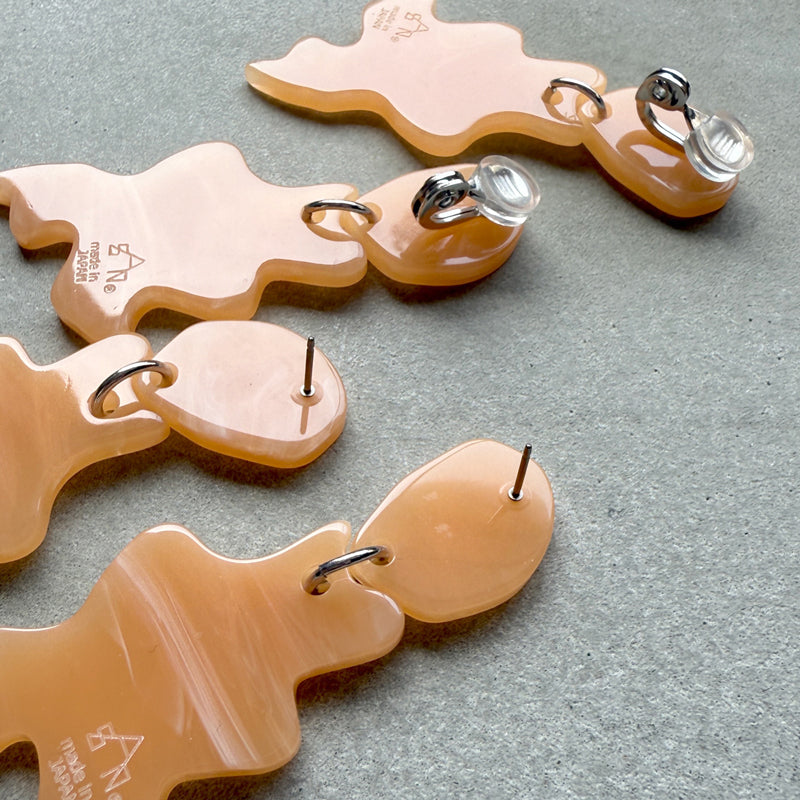 【sAn】Drip earring(ear clip)