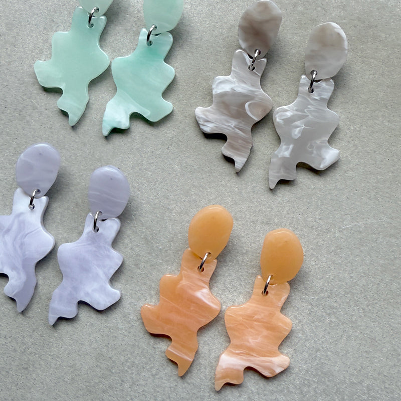 【sAn】Drip earring(ear clip)