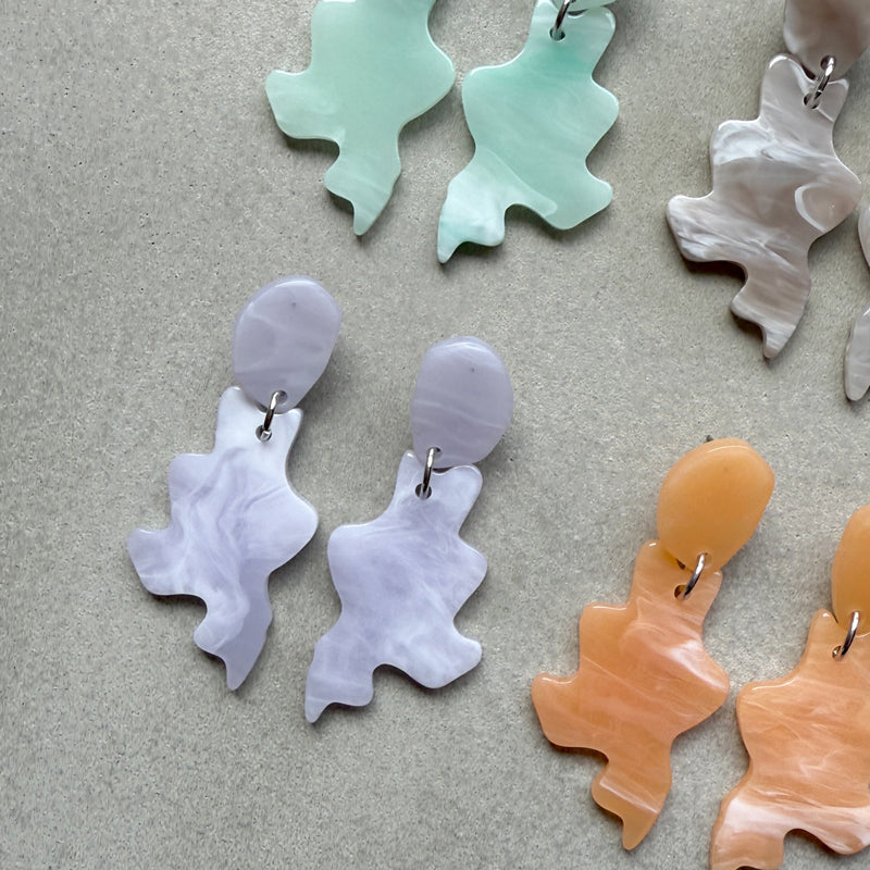 【sAn】Drip earring(ear clip)