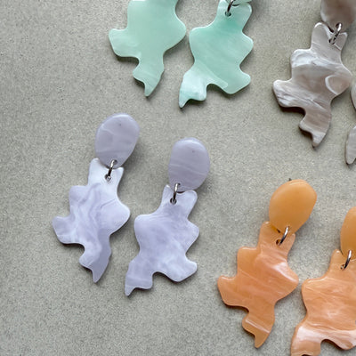 【sAn】Drip earring(ear clip)