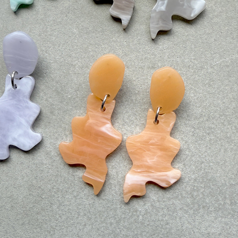 【sAn】Drip earring(ear clip)