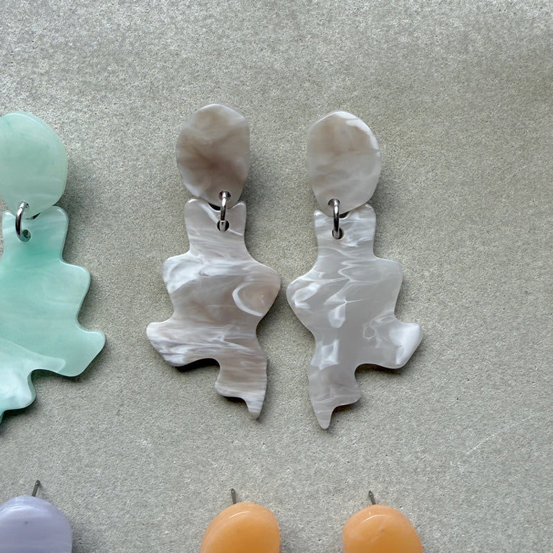 【sAn】Drip earring(ear clip)