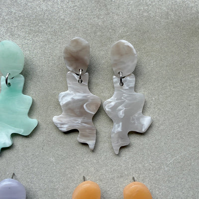 【sAn】Drip earring(ear clip)