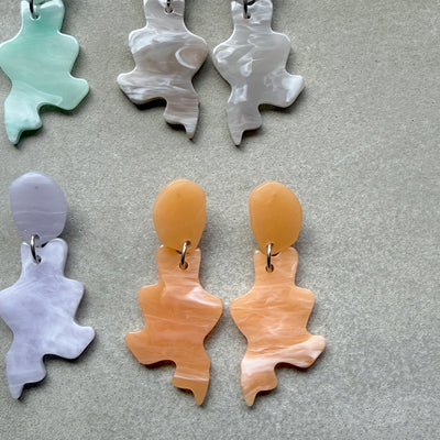 【sAn】Drip earring(ear clip)