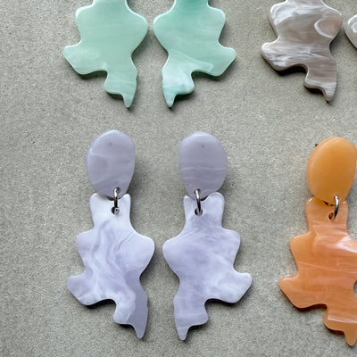 【sAn】Drip earring(ear clip)