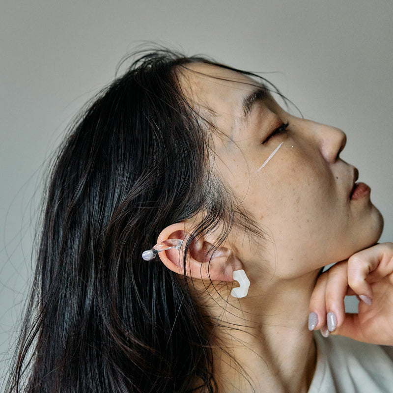 【sanrmk】 Melts 1 pearl Earcuff　　