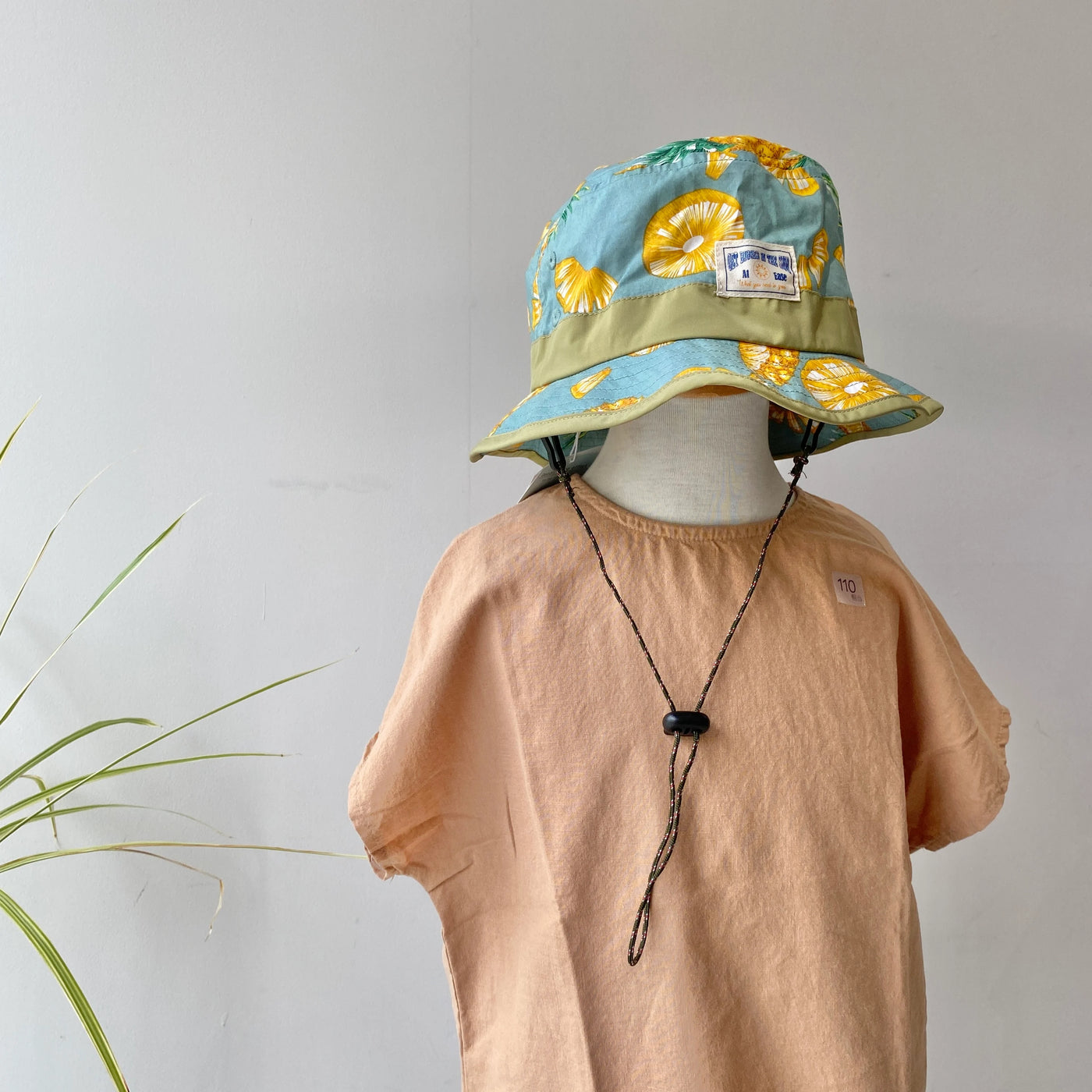 【hamomisi】Linen T-shirt(90~150)