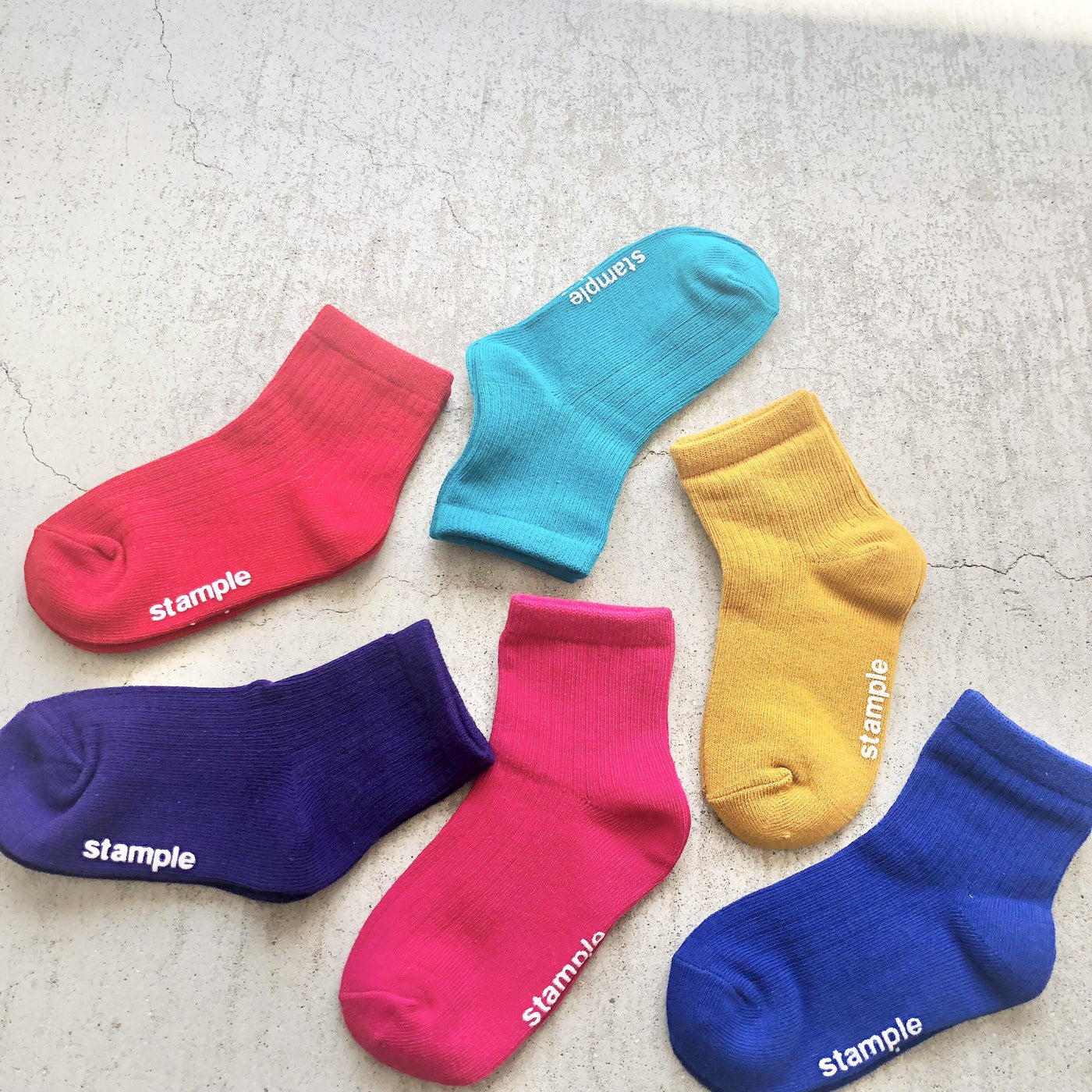 【hamomisi】Accent Short Socks