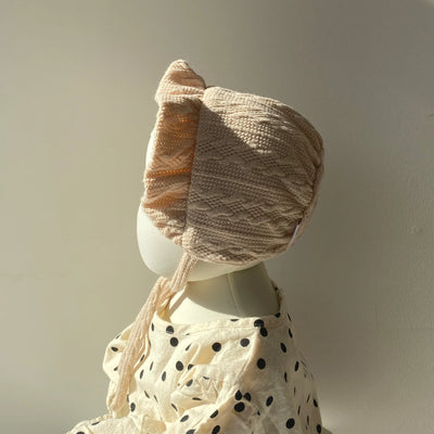 【hamomisi】Knit baby hat(44cm)