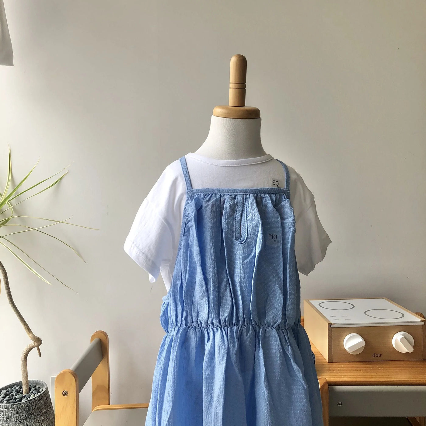 【hamomisi】Summer long one piece(100~130)