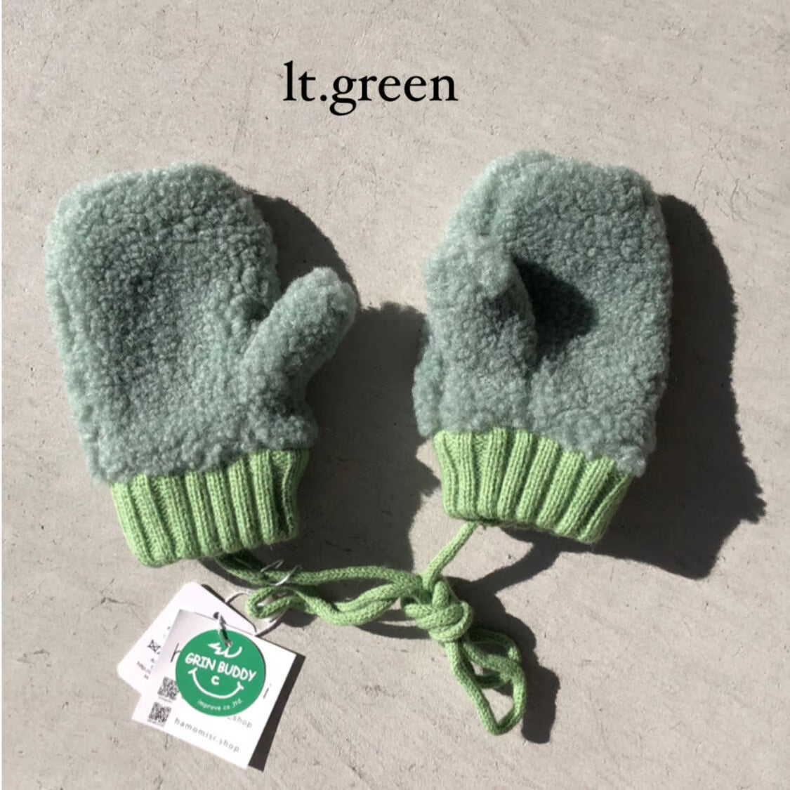 【hamomisi】Boa Lib Mittens