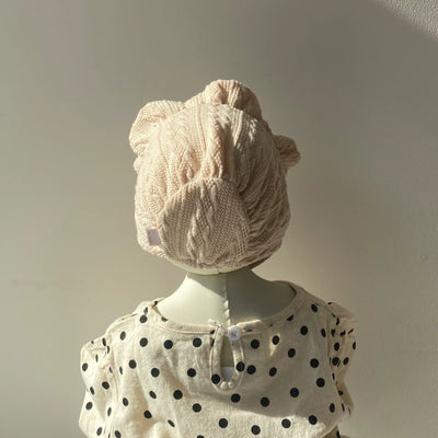 【hamomisi】Knit baby hat(44cm)