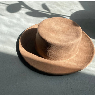 【hamomisi】Wool round hat