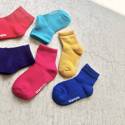 【hamomisi】Accent Short Socks
