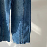 【ハモミシノオトナフク】Denim curve pants