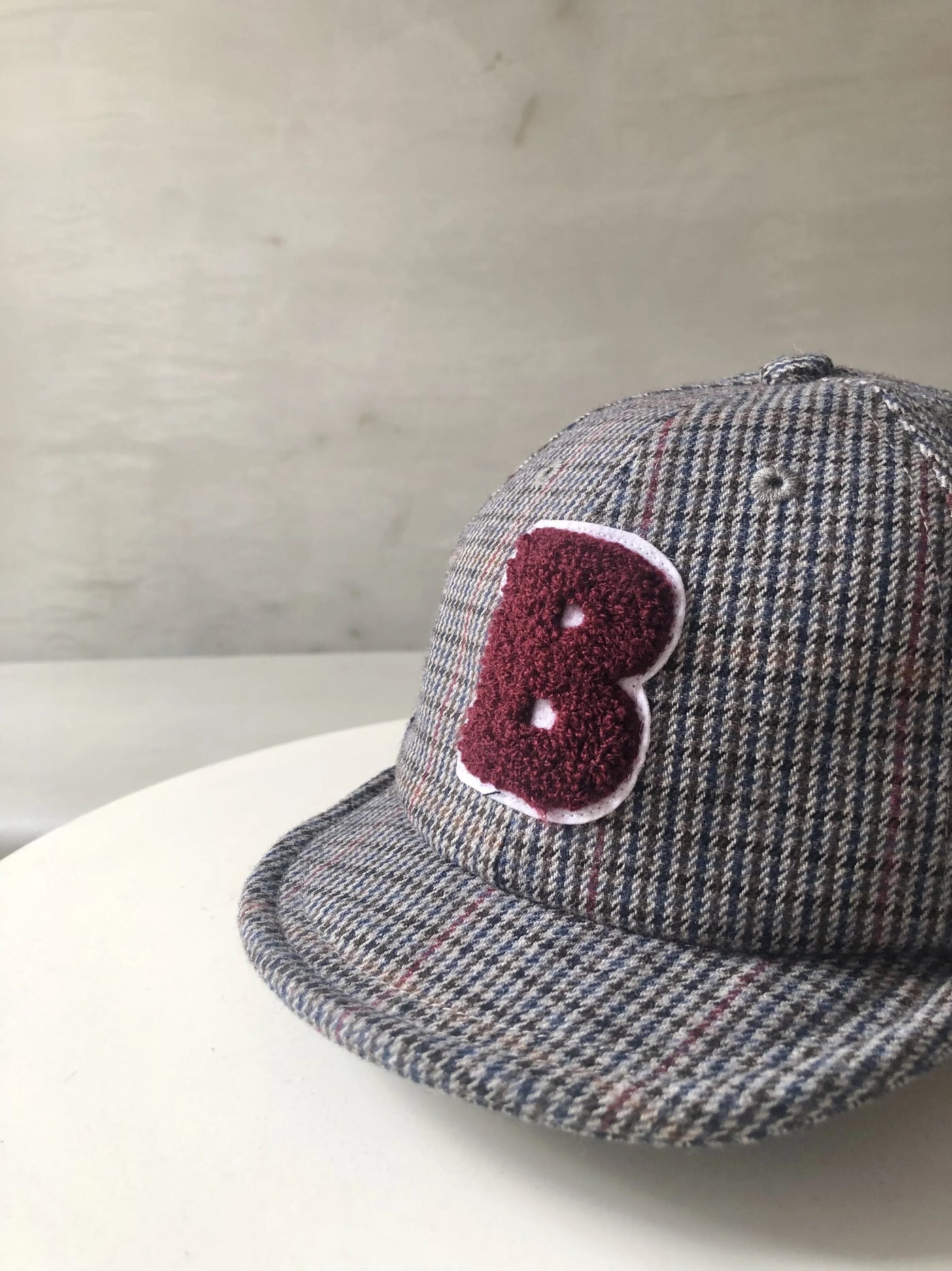 【hamomisi】kids check logo cap(52.54cm)