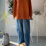 【ハモミシノオトナフク】Denim curve pants