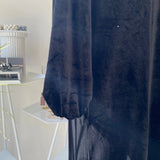 【ハモミシノオトナフク】Velour back open OP