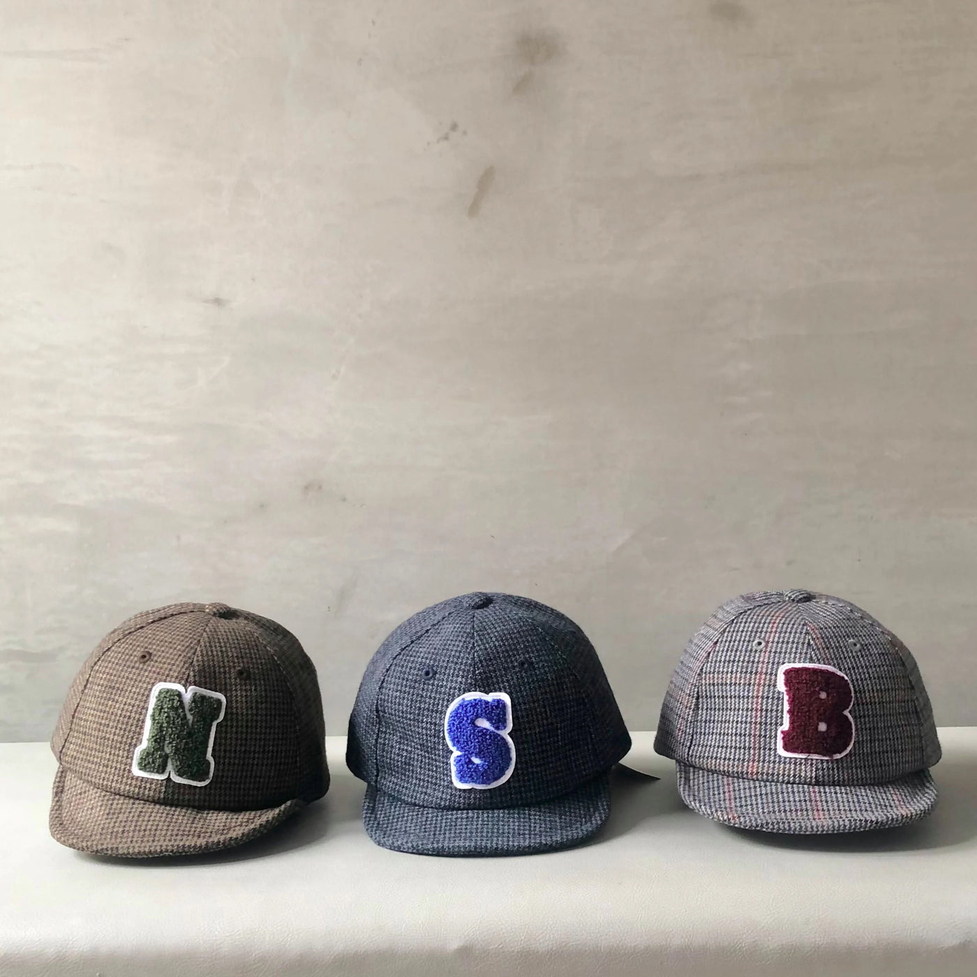 【hamomisi】kids check logo cap(52.54cm)