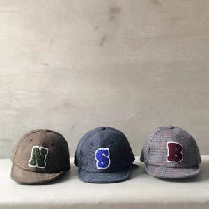 【hamomisi】kids check logo cap(52.54cm)