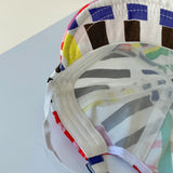 【hamomisi】Lineline cap(48.50cm)