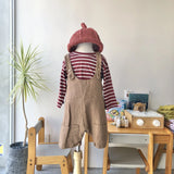 【hamomisi】Border long T- shirt (90~150)