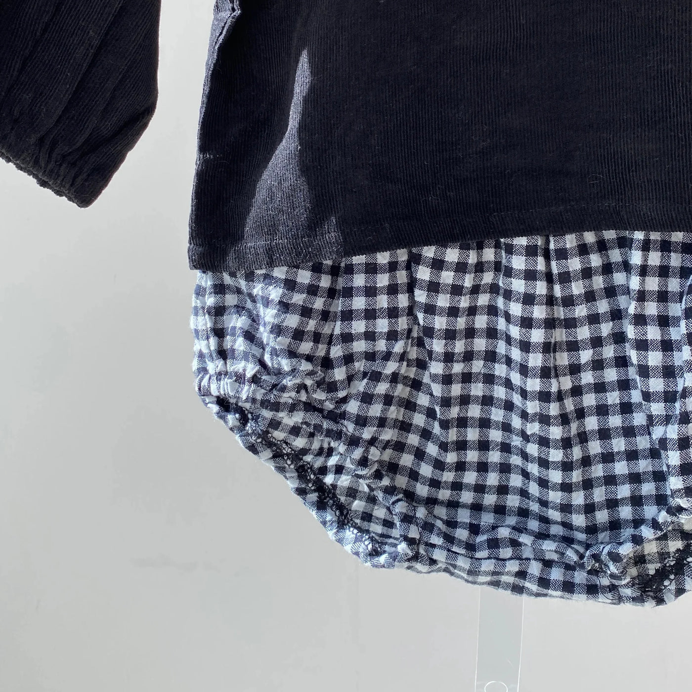 【hamomisi】Checkered pants set(73~90)