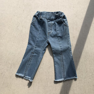 【hamomisi】Center slit denim(80.90.120)