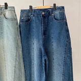 【ハモミシノオトナフク】Denim curve pants