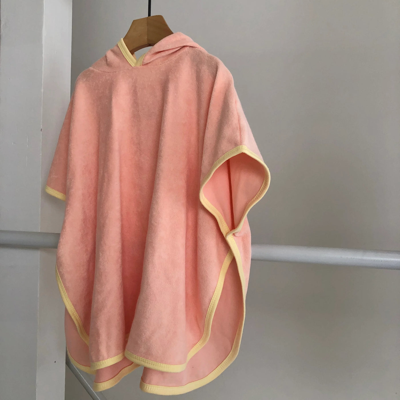 【hamomisi】hooded towel poncho(90~110)