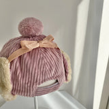 【hamomisi】Pon cod ears cap(50.52.54cm)