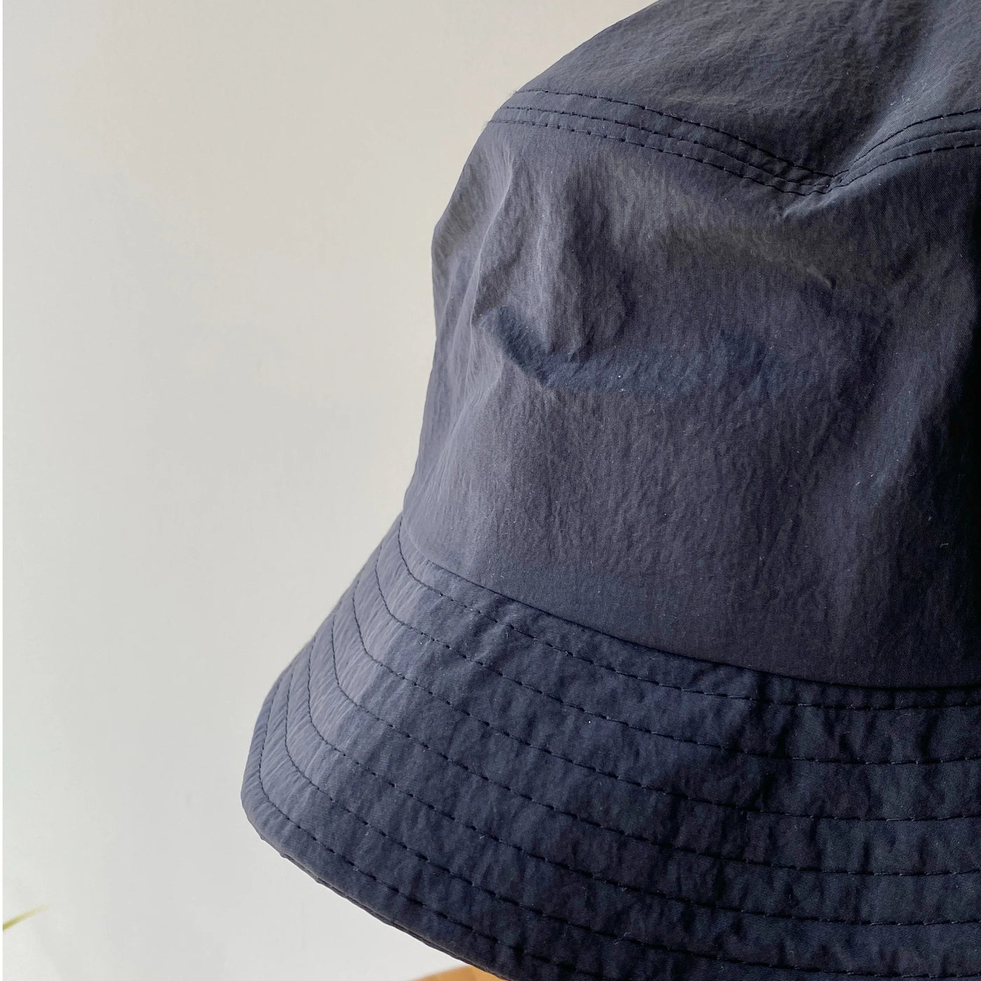 【hamomisi】Nylon bucket hat