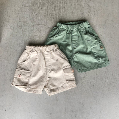 【hamomisi】Cargo short pants(100~150)