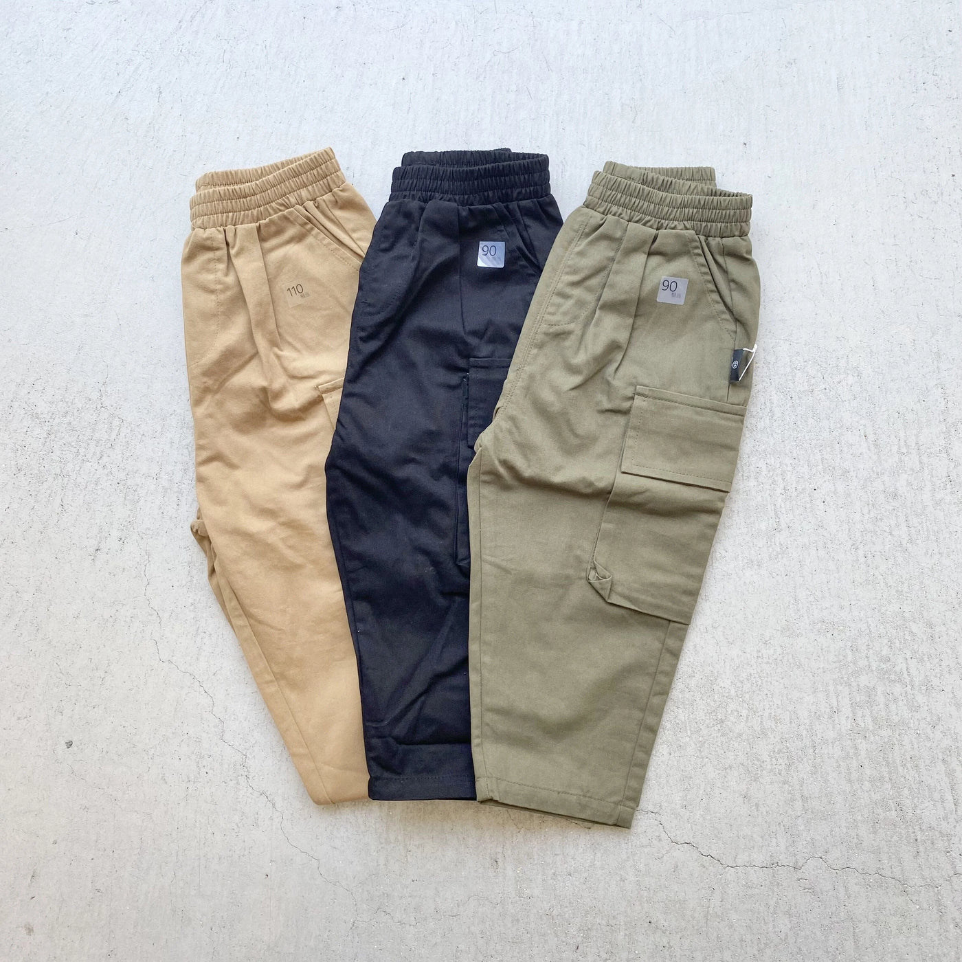 【hamomisi】cargo pants(90~130)