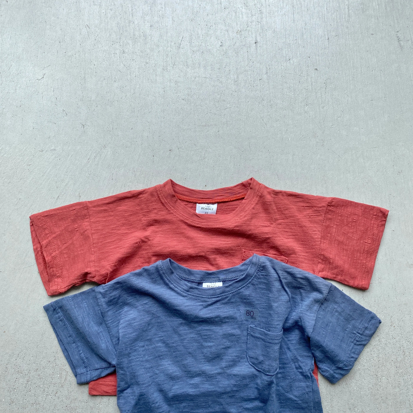 【hamomisi】Chest pocket t-shirt(80~120)