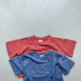 【hamomisi】Chest pocket t-shirt(80~120)