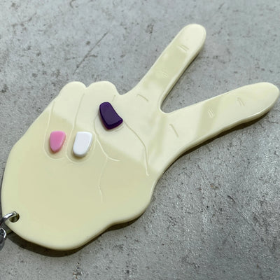 【riru】TE PEACE (L) no.37 (キーホルダー仕様)