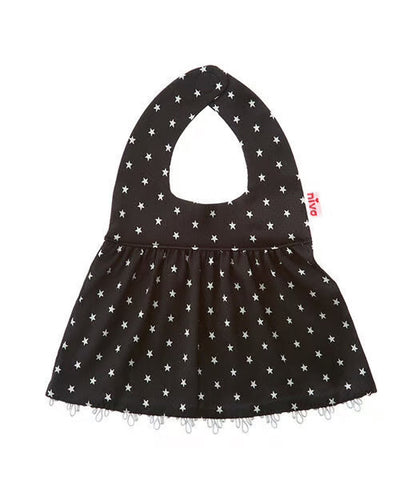 【Niva】星が散りばめられたサテンのスタイ／Star light bib 189