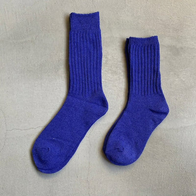 【ハモミシノオトナフク】 Silk mixed socks(Men'sサイズ)