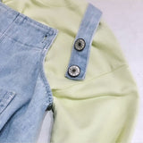 【hamomisi】Denim overalls(120.130)