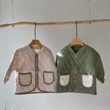 【hamomisi】Quilted jacket(80.90.110)