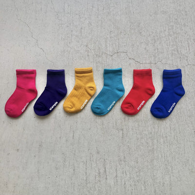 【hamomisi】Accent Short Socks