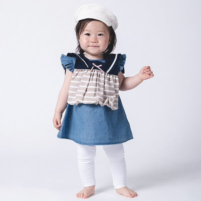 【Niva】セーラーカラーのボーダースタイ／Sailor 287（2色展開）