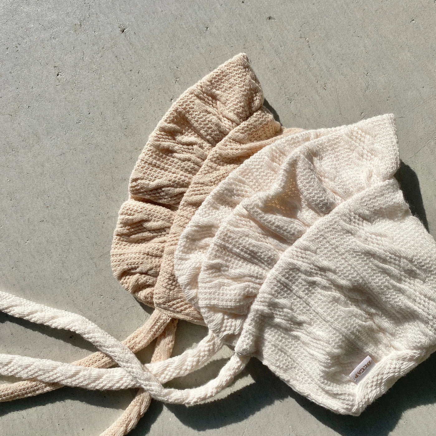 【hamomisi】Knit baby hat(44cm)